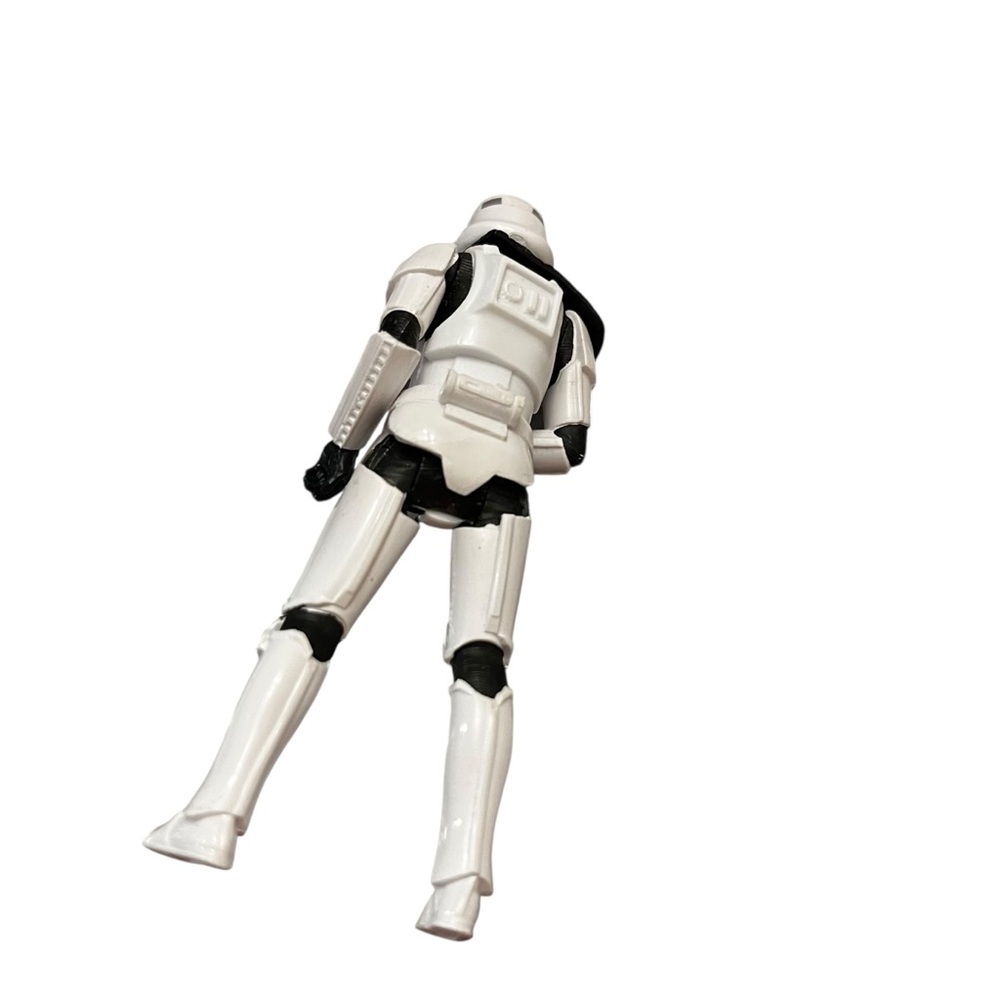 Star Wars Stormtrooper Action Figure - White and Black with Orange Accent 4” - Picture 2 of 3
